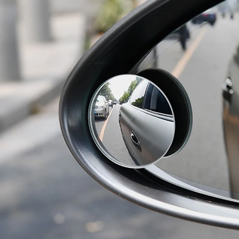1 пара круглых автомобильных зеркал заднего вида, маленькое круглое зеркало для Ford Focus Fusion Escort Kuga Ecosport Fiesta