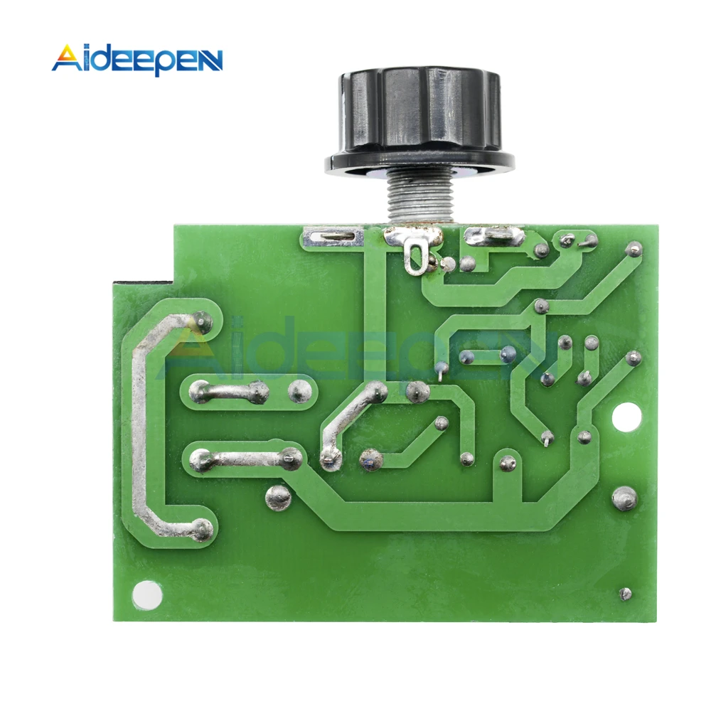 BTIHCEUOT Controlador de Velocidad del Motor regulador de Voltaje de CA de 4000 W Regulador de Voltaje de 220 V Controlador de Temperatura de Velocidad del Motor el/éctrico