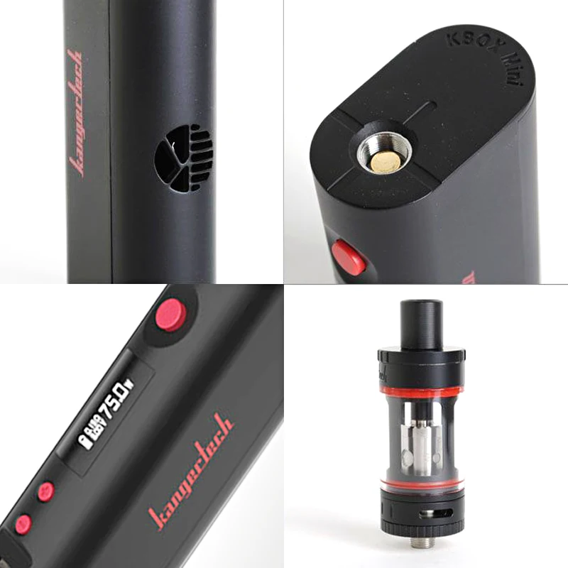 Стартовый набор KangerTech TOPBOX Mini TC OLED 75 Вт с баком атомайзера 4 мл 0 5 Ом Головка Катушки