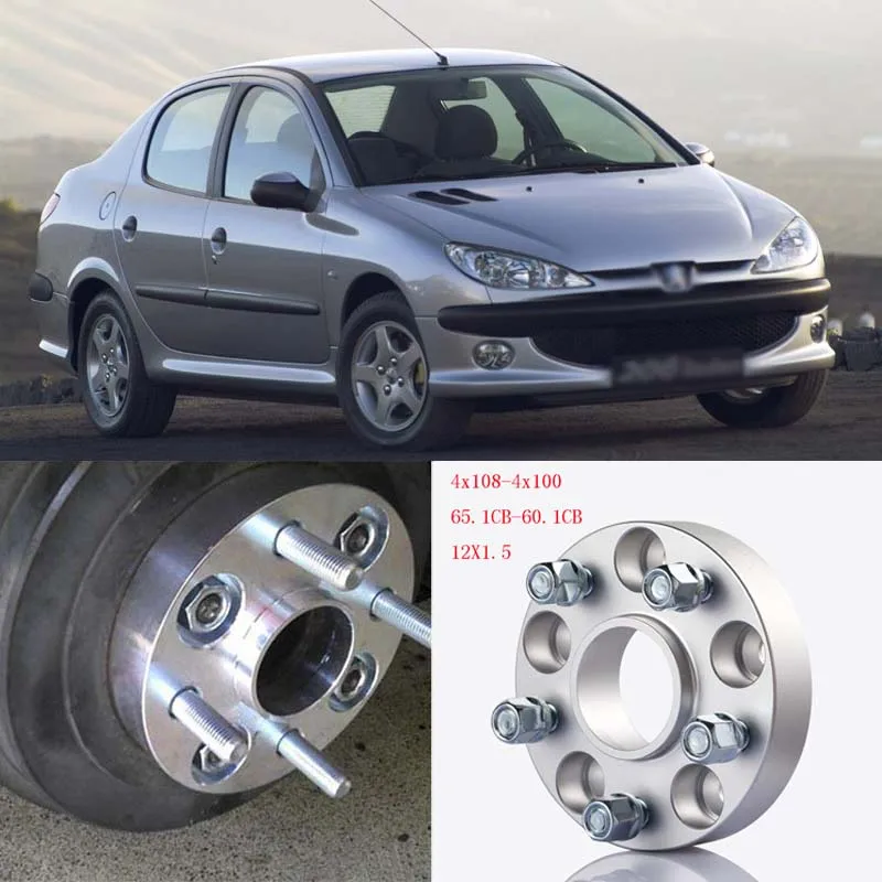 Teeze 4 шт. 4x108 65.1CB до 4x100 60.1CB конверсионная втулка центральный колесный фланец