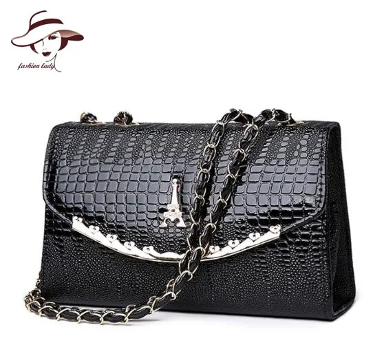 

2018 Luxury Brand Leather Women Bag Tower Handbags Messenger Bags Solid Shoulder Bags Fashion Clutches Party Purse Crossbody Bag