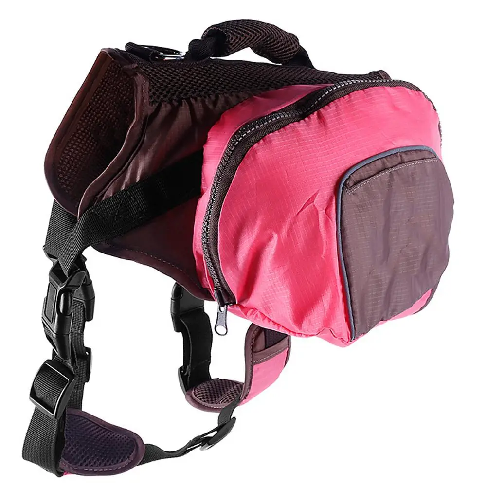 Us 16 33 31 Off Pet Outdoor Travel Bag Dog Backpack Foldable Saddle Bags Large Capacity Carriers Food Carrying For Traveling Hiking In
