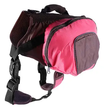 

Pet Outdoor Travel Bag Dog Backpack Foldable Dog Saddle Bags Large Capacity Bag Carriers Food Carrying Bag for Traveling Hiking
