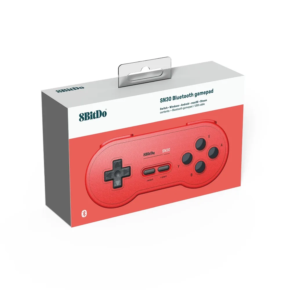 8Bitdo винтажный SN30 GP Edition Bluetooth беспроводной контроллер геймпад для пульта дистанционного управления/Ios/Andorid/MacOS/СТИМ/Windows