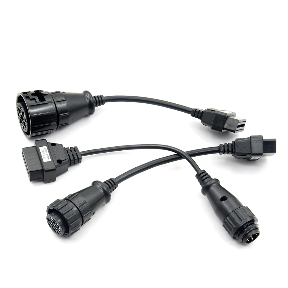 Горячая Распродажа, кабели для грузовиков Pro OBD2 OBDII, автомобильные кабели для грузовиков, диагностический инструмент, соединительный кабель, 8 шт., кабели для грузовиков
