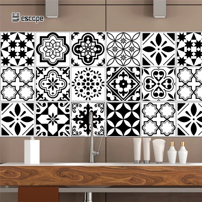 5PCs/set DIY Mosaic Wall Stickers Ceiling Kitchen Bathroom Waterproof PVC Square Kitchen Wallpaper Wall Stickers Home Decor 5PCs/set DIY Mosaic Wall Stickers Ceiling Kitchen Bathroom Waterproof PVC Square Kitchen Wallpaper Wall Stickers Home Decor