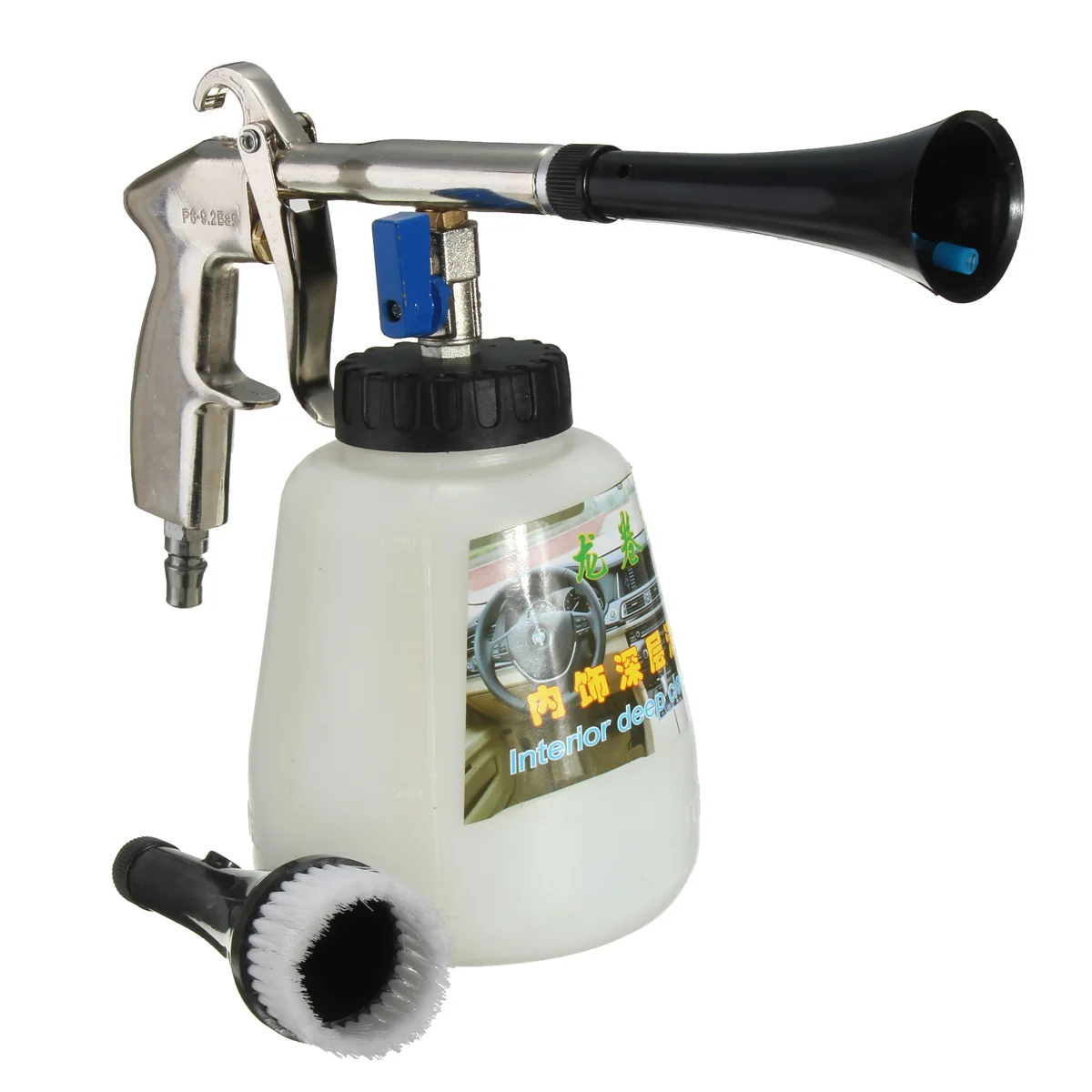 

Useful Car Automobile Cleaning Air Gun Cleaner With 1000mL 1/4 Inch Brush for Tornador (Z-010 Z-020)