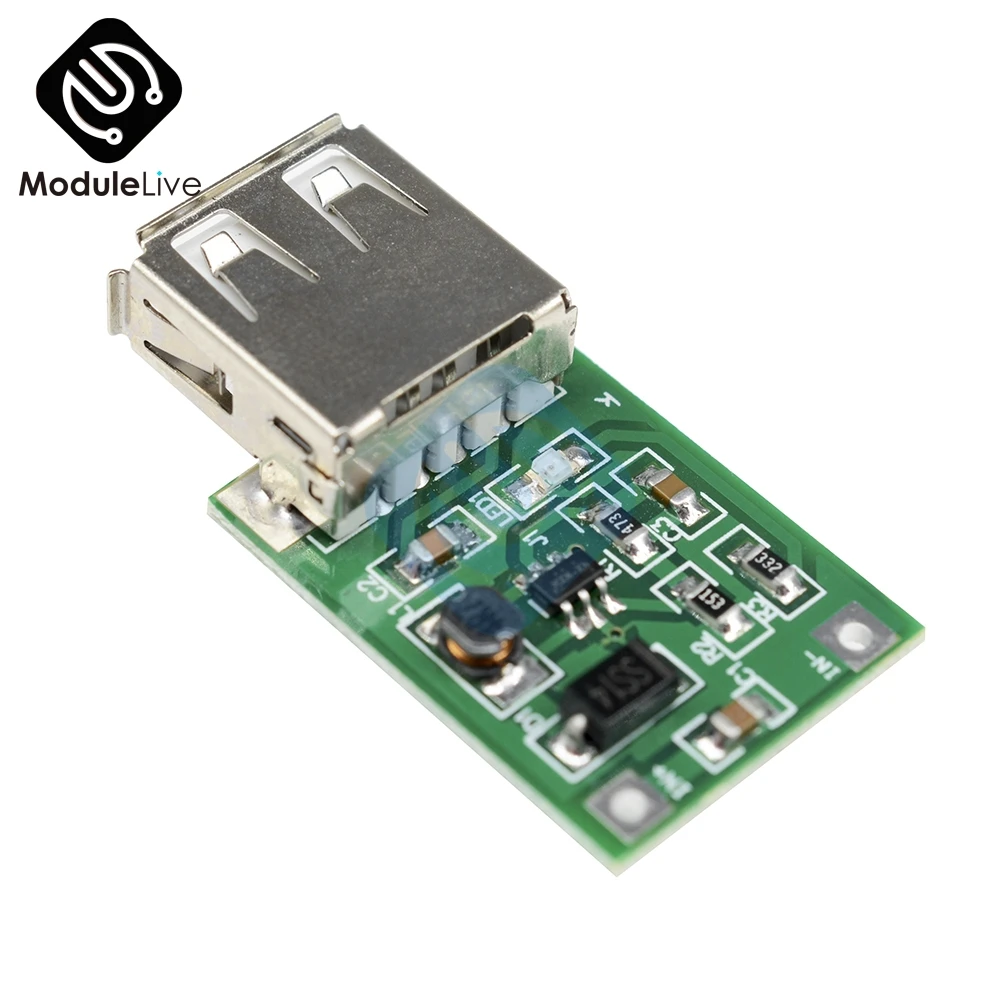 5 шт. USB выход повышающий преобразователь мини DC блок питания Модуль литиевая