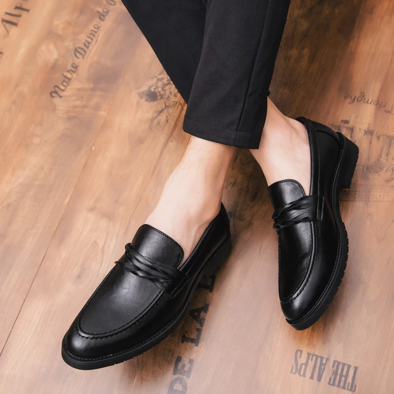 men designer formal leather shoes slip on unique dress male footwear wedding italian luxury brand elegant oxford shoes for men (25)