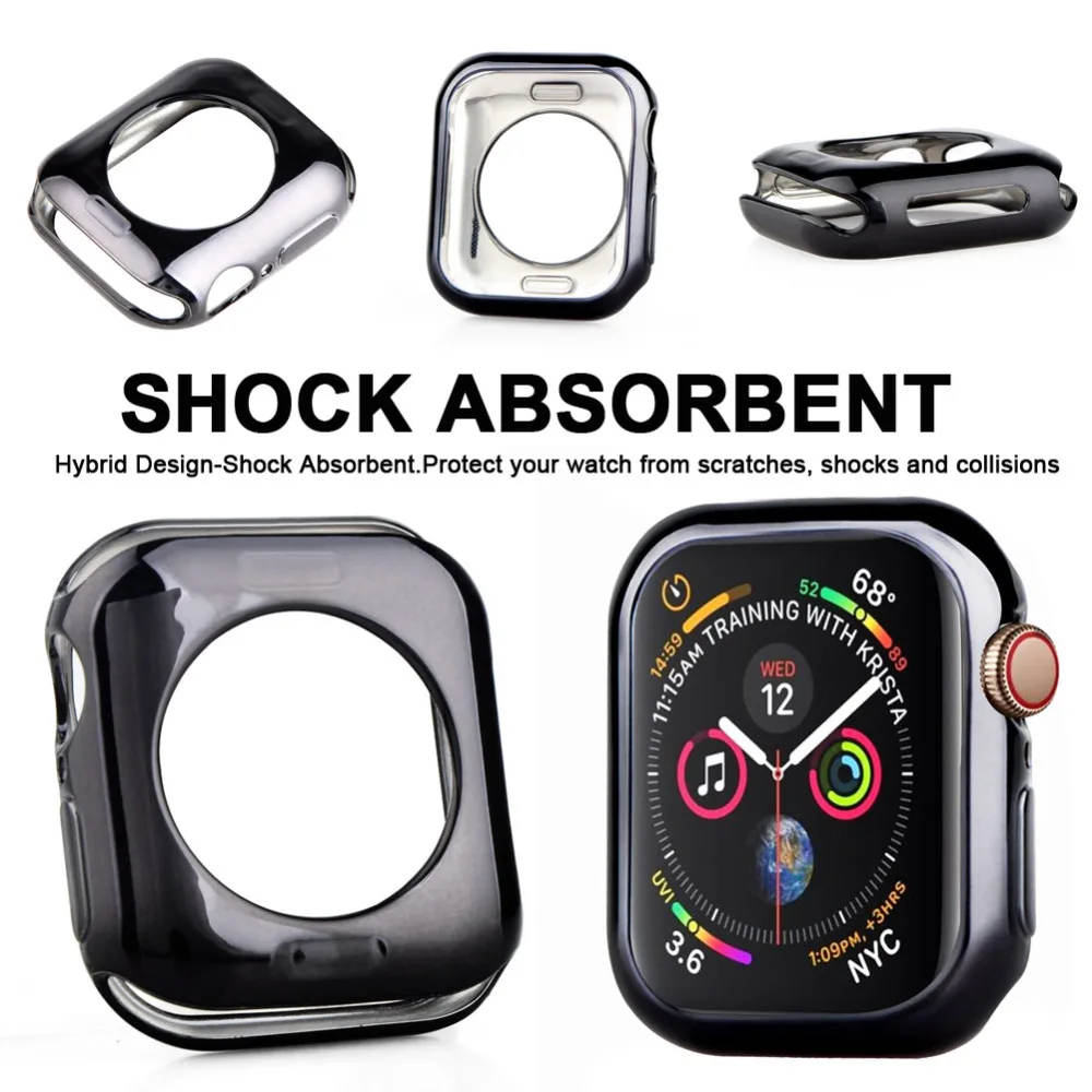 Силиконовый защитный чехол для Apple Watch Series 4 40 мм 2019|Аксессуары наушников| |