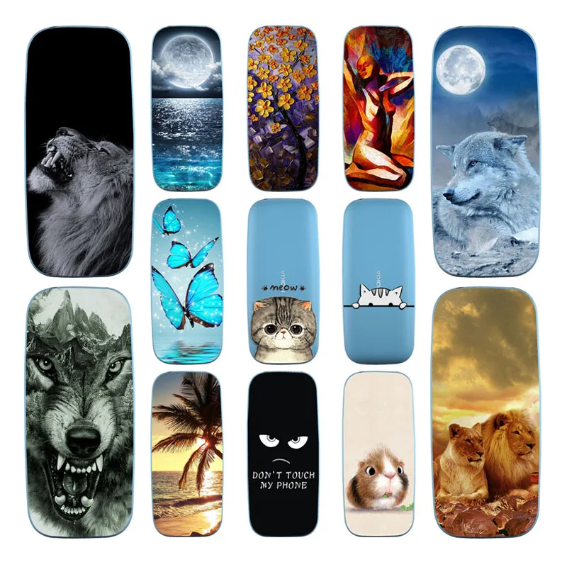 

For Nokia 105 2017 Case Cartoon Animal Painted Soft Silicon Case For Nokia 105 2017 Cover TPU Back Cover TA-1010 Case 105 2017