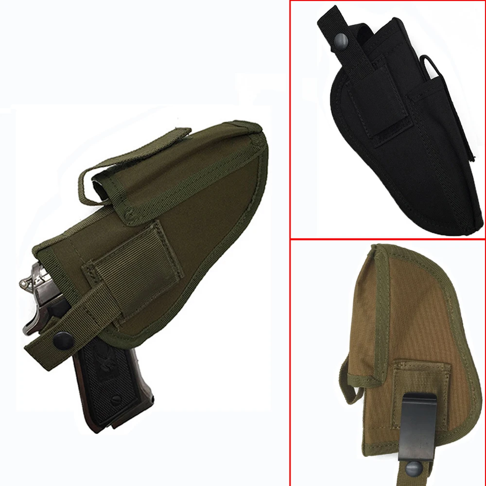 

Outdoor Military Airsoft Tactical Gun Holster Hunting Belt Holster Right Left Interchangable Holster Case Military Gear