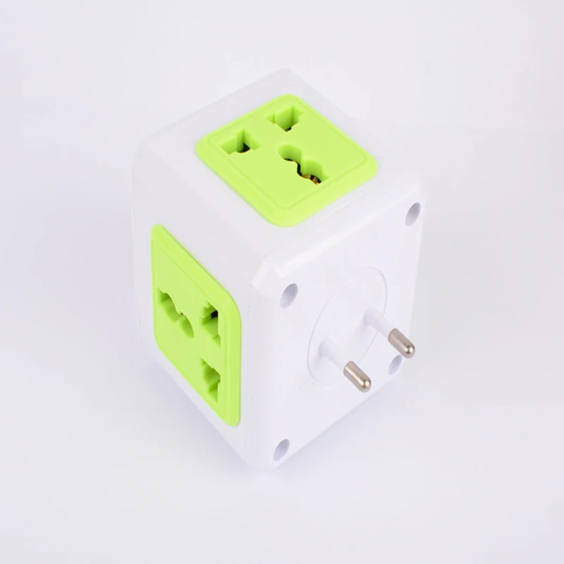 

Smart Home Powercube 4 Outlets Power Strip Switch Socket Extension Adapter Socket