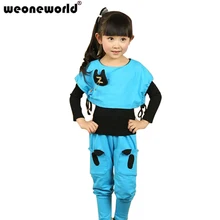 ; Новинка года; осенняя одежда для детей костюмы комплект одежды для девочек ребенок Комплект одежды из хлопковой ткани для девочек повседневный комплект