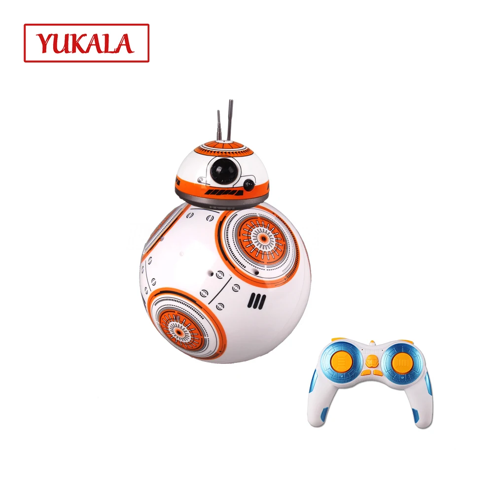 Бесплатная доставка BB-8 умный робот с дистанционным управлением пробуждение мяча
