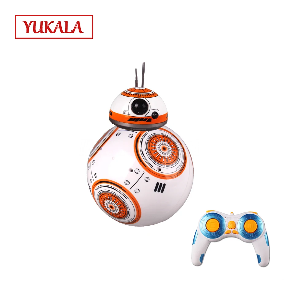 

Free shipping BB -8 intelligent Remote Control Robot awakening the ball toys Robot Christmas gifts for kids boys girls childrens