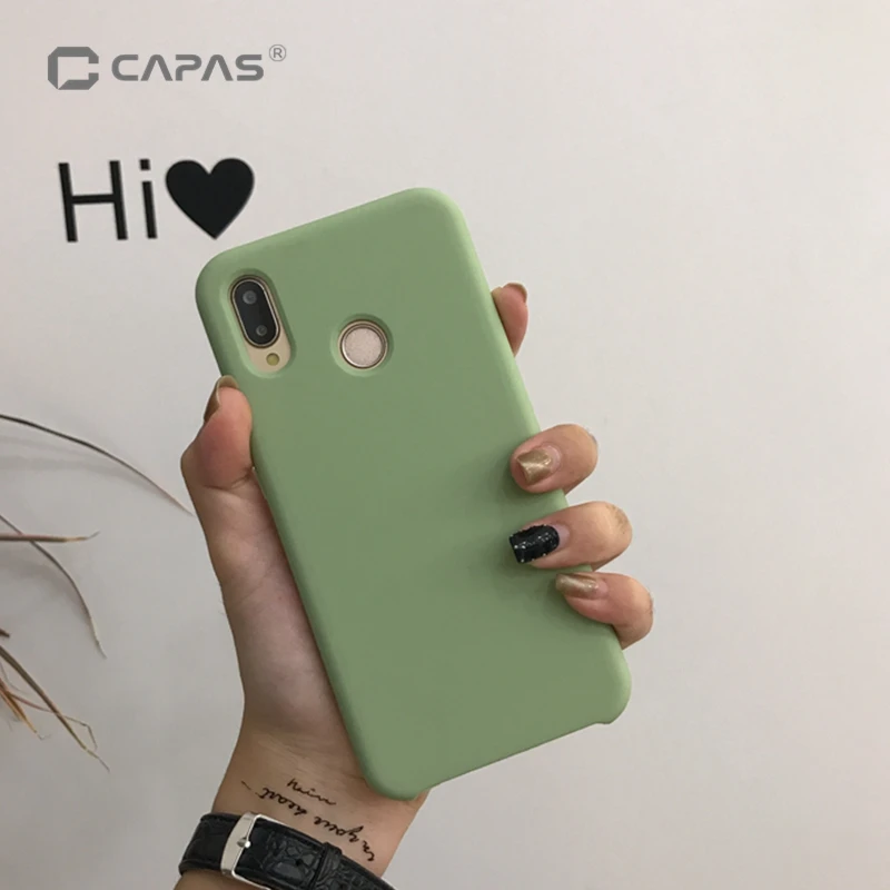 

For Xiaomi Mi Max 3 Silicone Case Soft Liquid TPU Back Cover Mi Max3 Phone Case Luxury Candy Color Shockproof Protective Shield