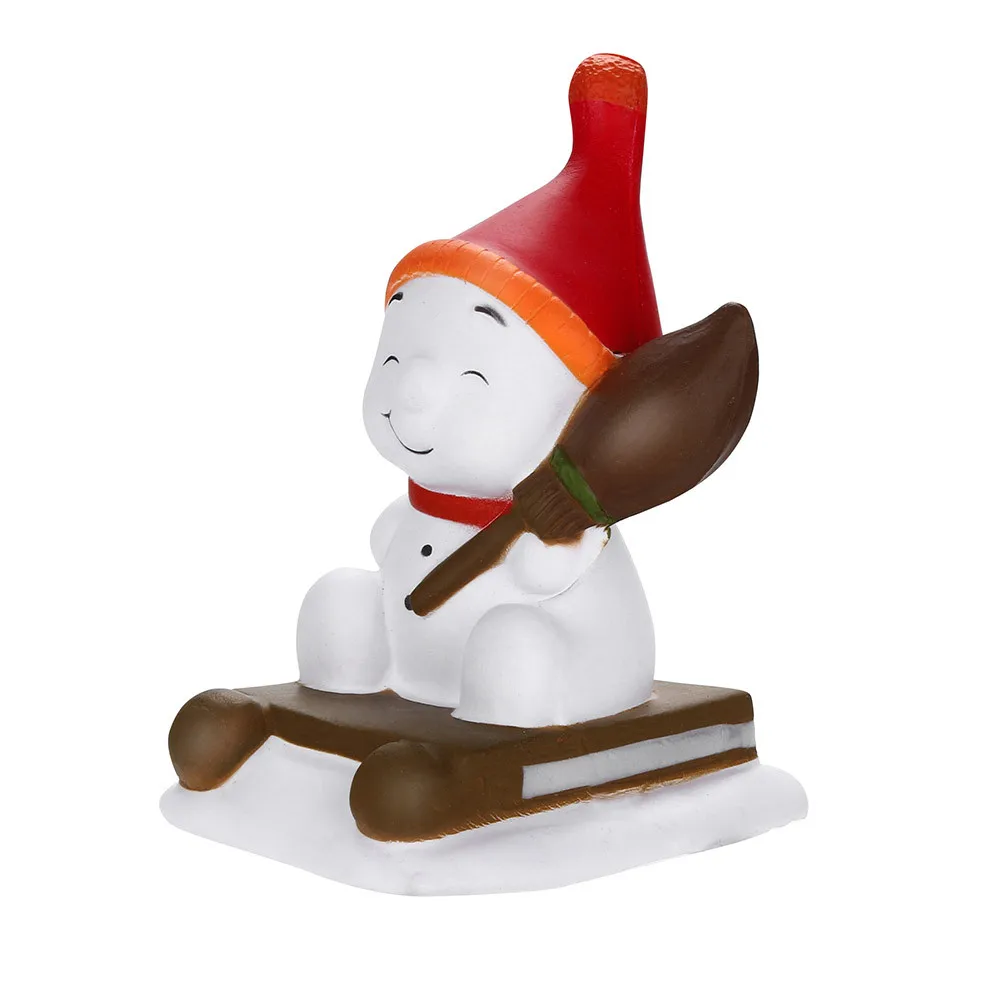Huang Neeky #501 2019 Новая игрушка для снятия стресса Рождественская игрушка снеговик медленно поднимающиеся фрукты ароматизированные игрушки