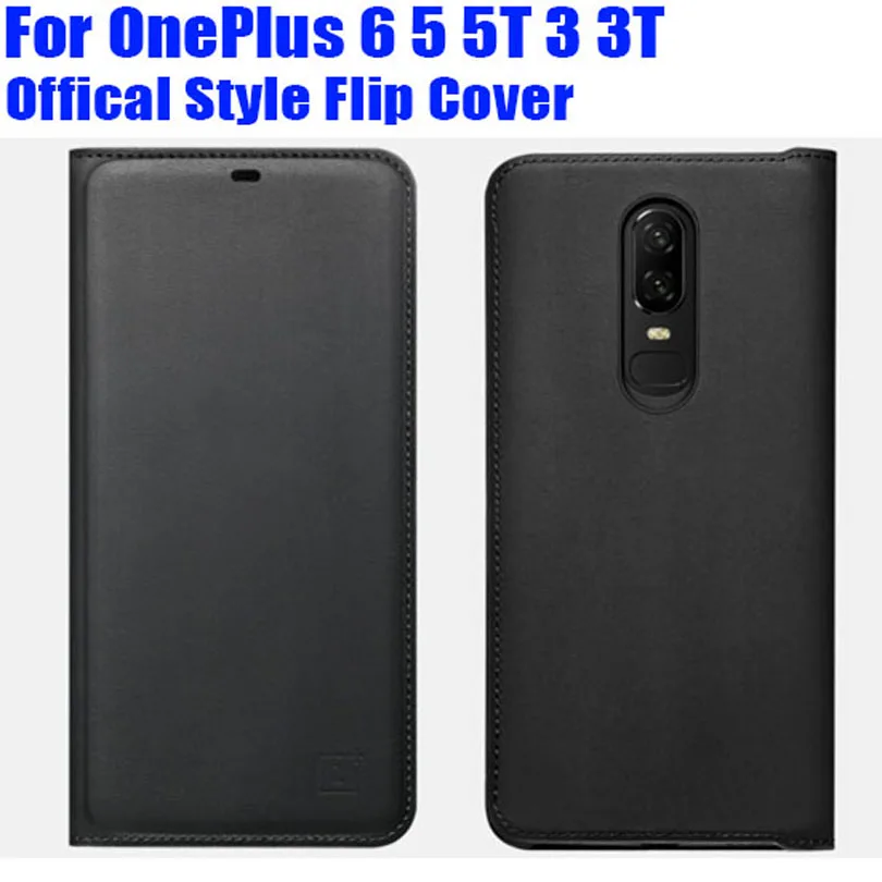 Чехол-книжка в официальном стиле из искусственной кожи для ONEPLUS 7 7T Pro 6 6T 5 5T 3T Smart Wake UP/Sleep+ Защитная пленка для экрана OP63