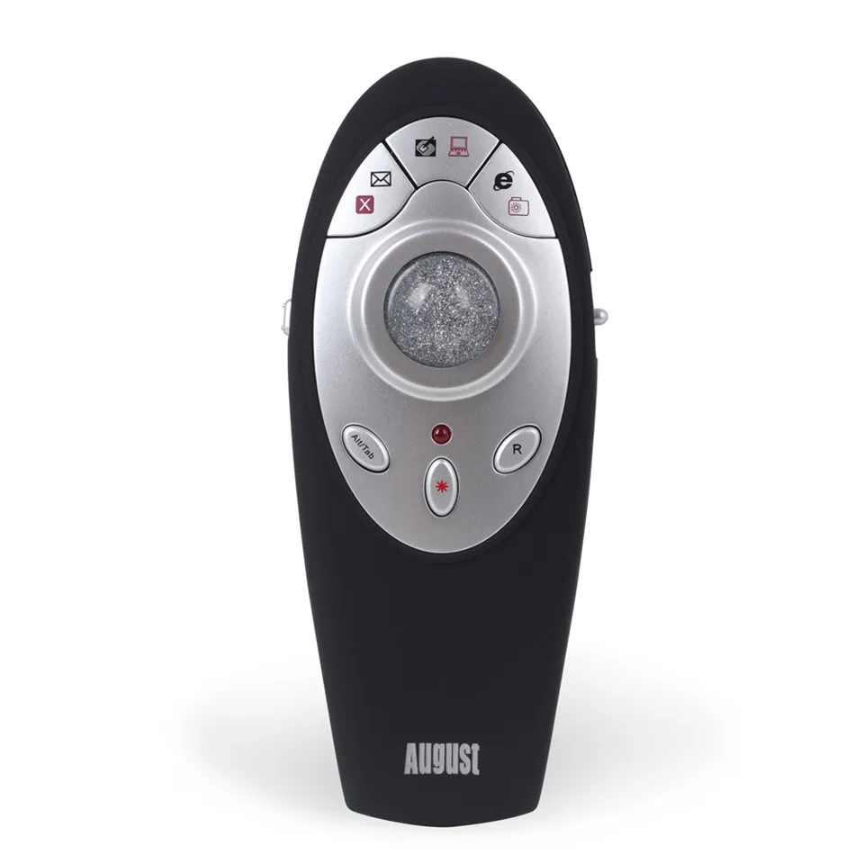 Августа LP108M Беспроводной ведущий с трекболом Мышь 2 4 ГГц USB Powerpoint Presenter пульт