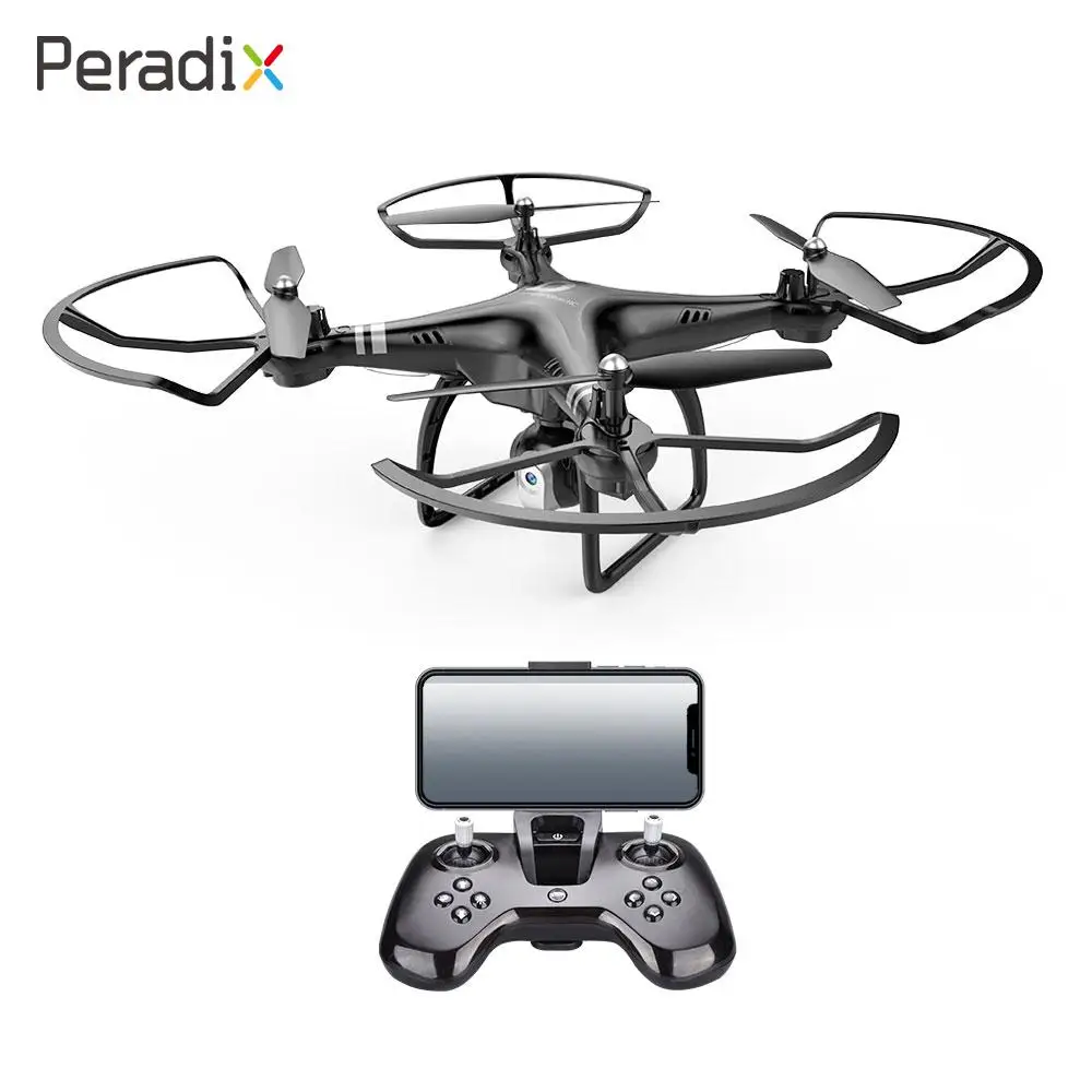 

Peradix X8 Drone Endurance 18 Min Flying Adjustable 720P HD Camera WIFI FPV G-Sensor Videos Hover Selfie Live Quadcopter Drone