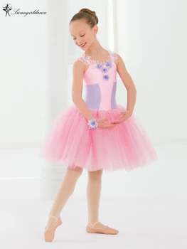 

Girls Debut Peformance Fairy Dance Ballet Tutu Dress Child's Ballerina Dance Costume Tutu For Kids BL0136