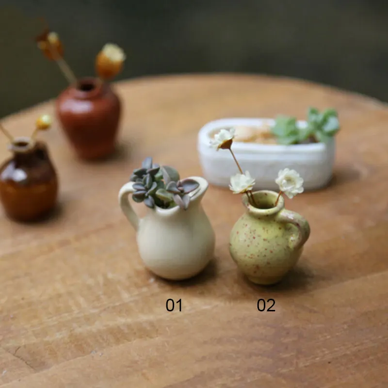 Table deocration novelty flower pots planters MINI teapot style flower