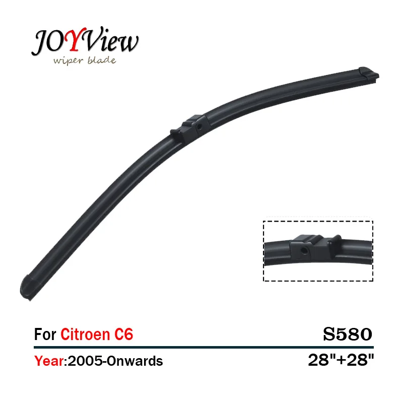 S580 Wipers Size28"+28"Fit For Citroen C6(2005 onwards)Wiper blade