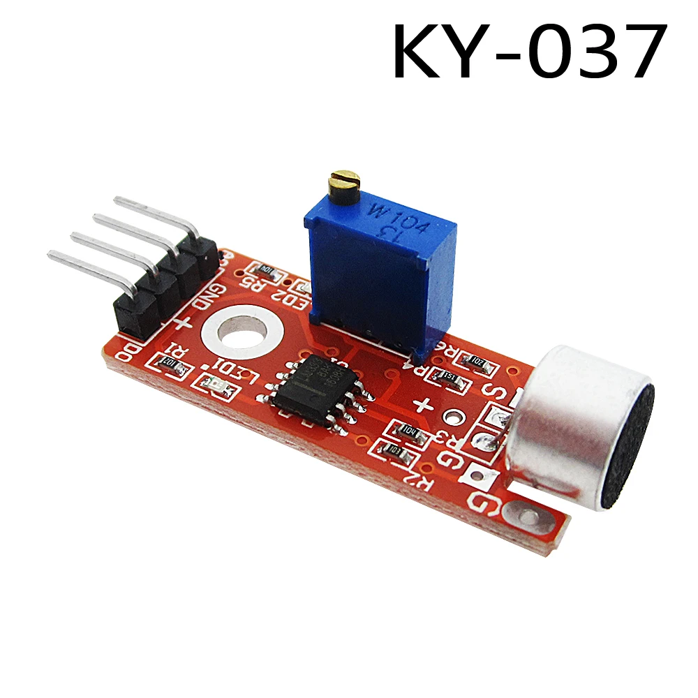 

HAILANGNIAO High Sensitivity Sound Microphone Sensor Detection Module For AVR PIC KY-037 1PCS