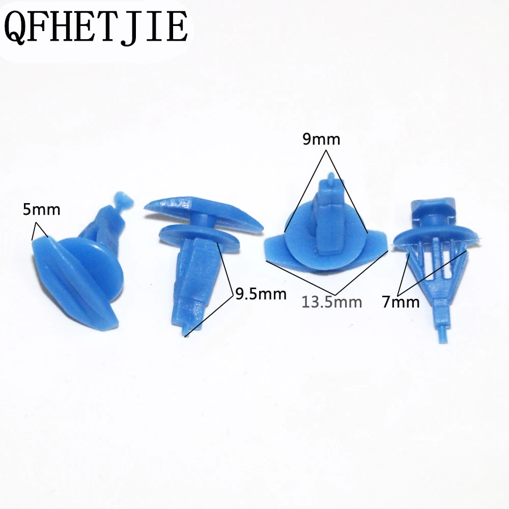 QFHETJIE 200PCS Car doors and Window sealing strip Retainer Auto