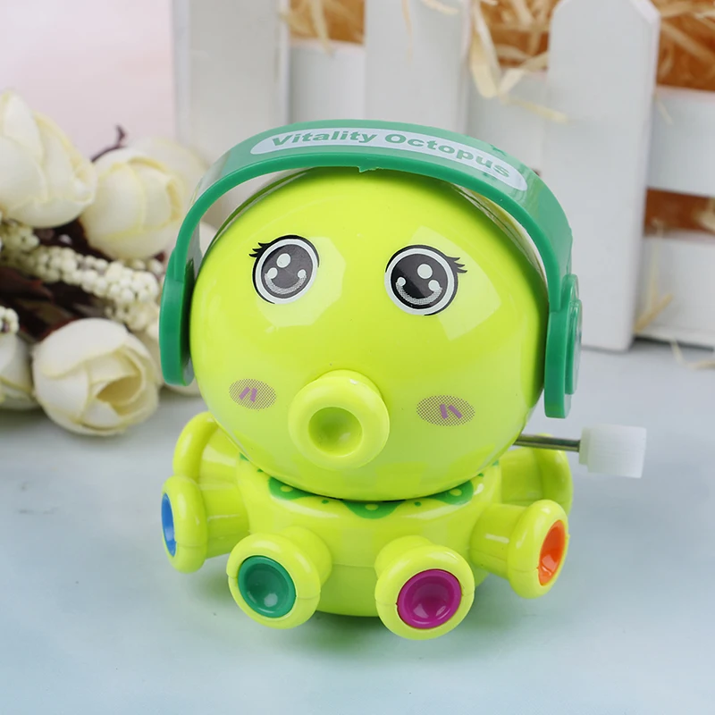 1 шт. милые животные Осьминог заводные игрушки вращающиеся Развивающие игрушки для детей заводная игрушка для ребенка подарок на день рождения случайный цвет