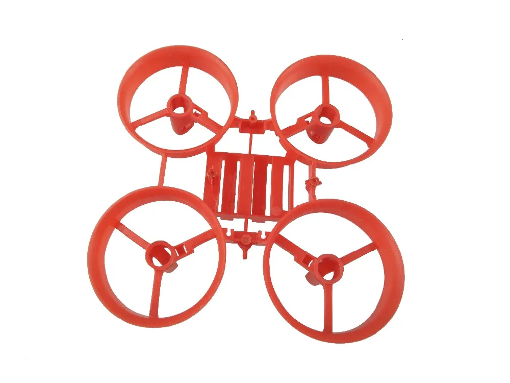 DIY Tiny Whoop RC Drone JJRC H36 Eachine E010 Frame Kit Propeller Brush Motor Propeller Spare Parts                             -1 (2)
