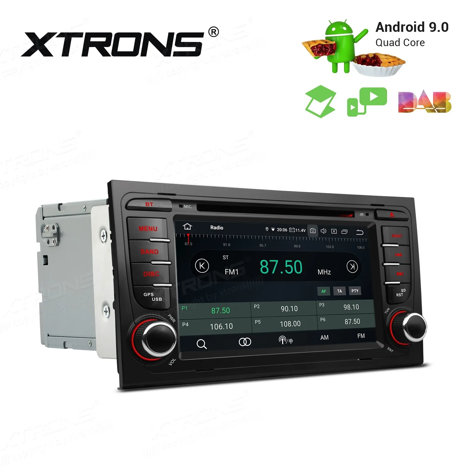 Discount 7" Quad-Core 1.5GHz CPU Android 9.0 Pie OS Car DVD Multimedia GPS Radio for Seat Exeo 2008-2013 with Full RCA Output Support 2 Discount 7" Quad-Core 1.5GHz CPU Android 9.0 Pie OS Car DVD Multimedia GPS Radio for Seat Exeo 2008-2013 with Full RCA Output Support 2