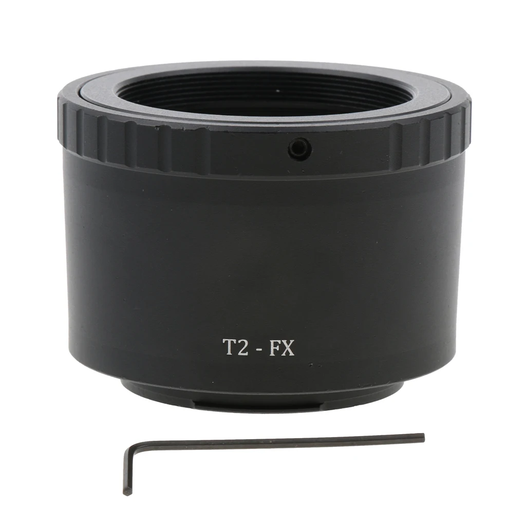 T2-FX T2 T-mount Lens To X-moiunt Camera Mount Adapter For Fujifilm Fuji X-Pro2 X-T2 X-T20