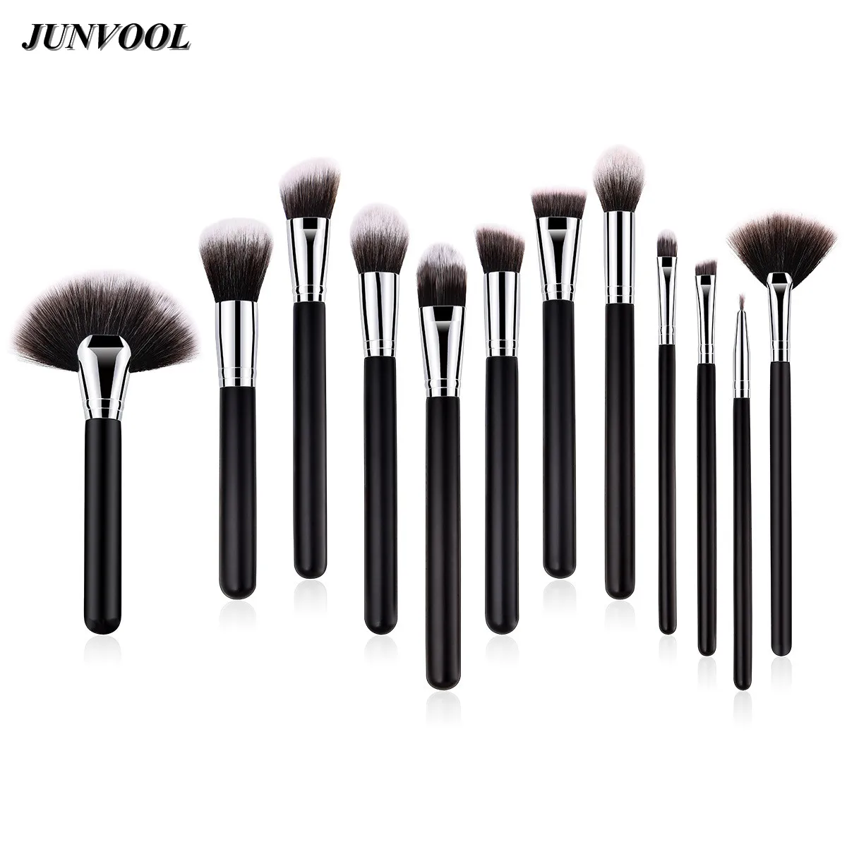 

12pcs Full Professional Makeup Brush Set High Quality Soft Powder Foundation Blush Eyeshadow Eyeliner Lip Beauty Brushes Tools.