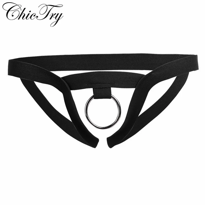 

Sexy Mens G-string Panties Lingerie Crotchless G-string Bikini Underwear Underpants with O-Ring for Nightwear Underwear Thongs