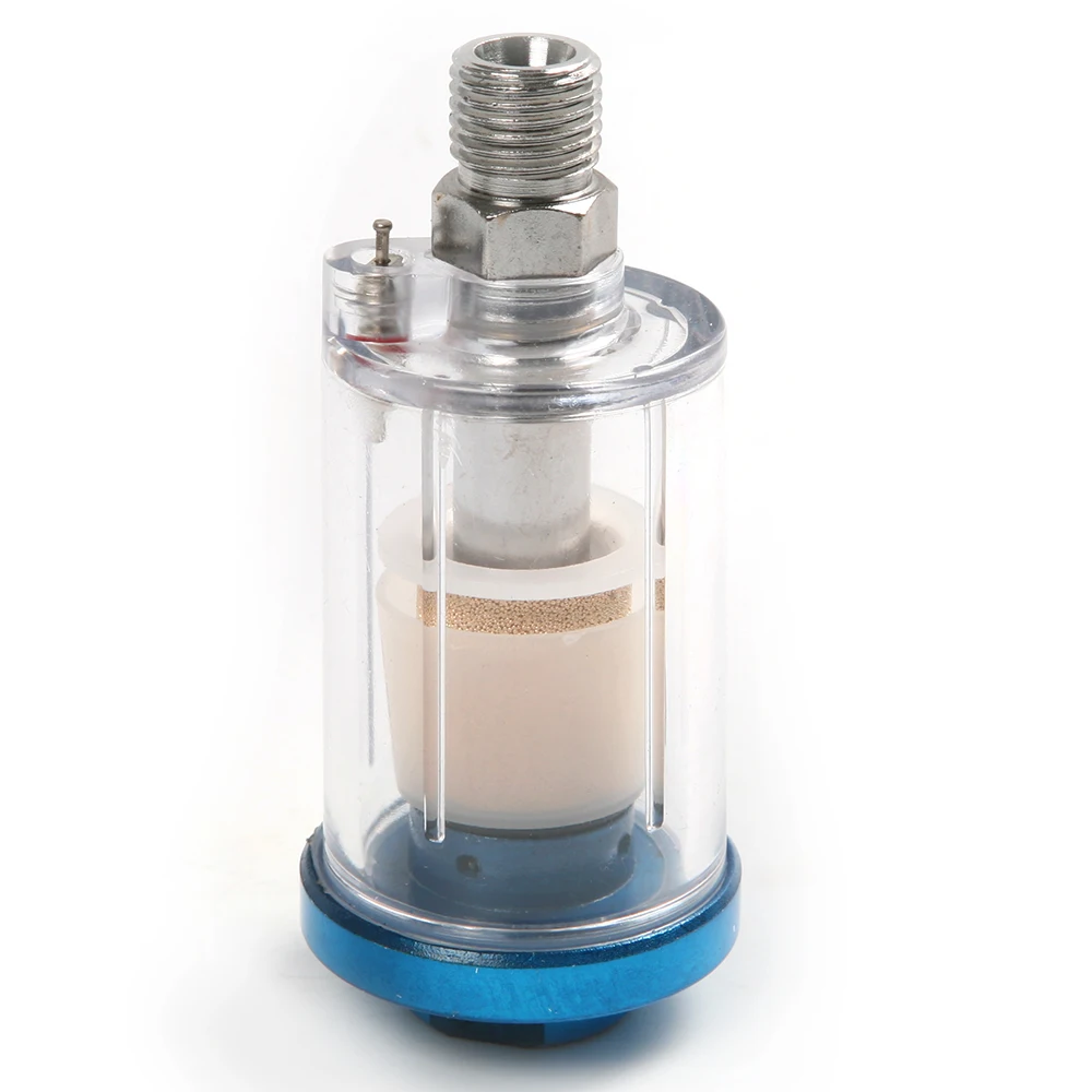 

10Pcs/Lot Spray Gun Inline 1/4'' Air Oil Water Separator Filter For Compressor Spray Paint Gun for Pneumatic tool
