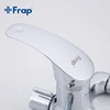 Frap 1 Set Bathroom Faucet Cold and Hot Water Mixer Chrome Finished Tap 40cm Rotation Long Nose Single Handle F2236 ► Photo 2/6