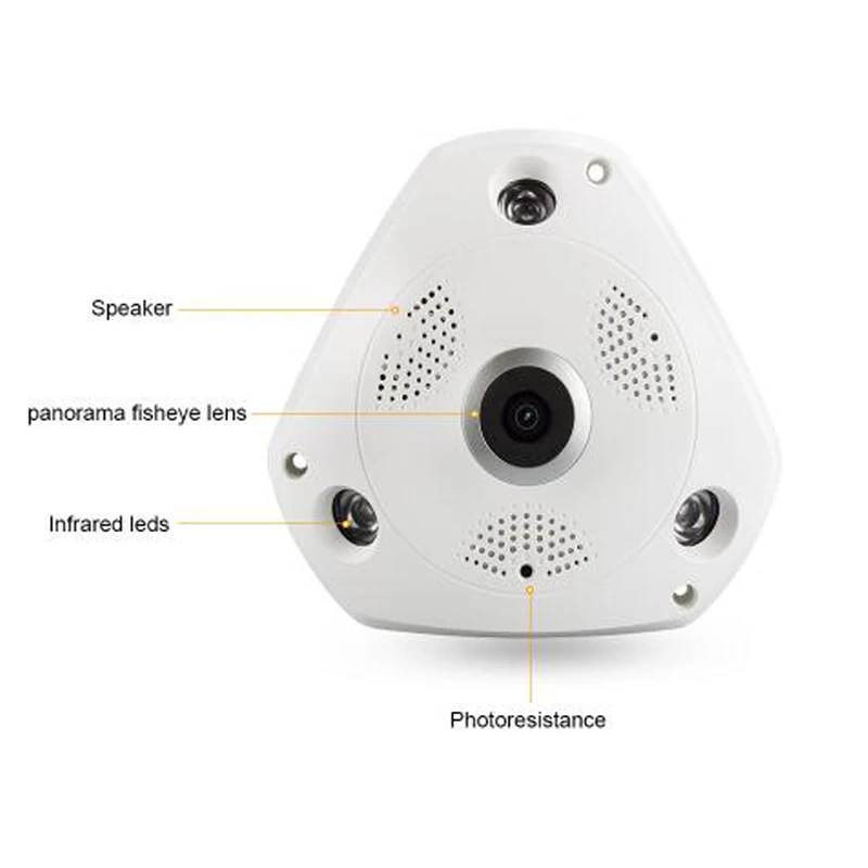 IP камера Yoosee VR беспроводная проводная 960P 360 градусов|vision night|vision 360vision camera |