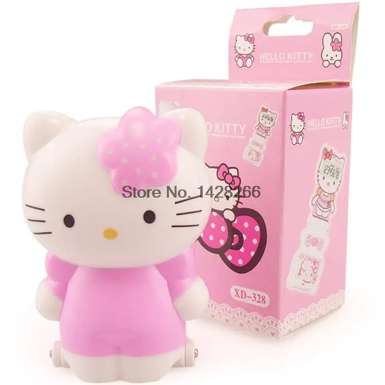 Promotional Girl Gift Hello Kitty Cute Telephone Style Folding font b Calculator b font