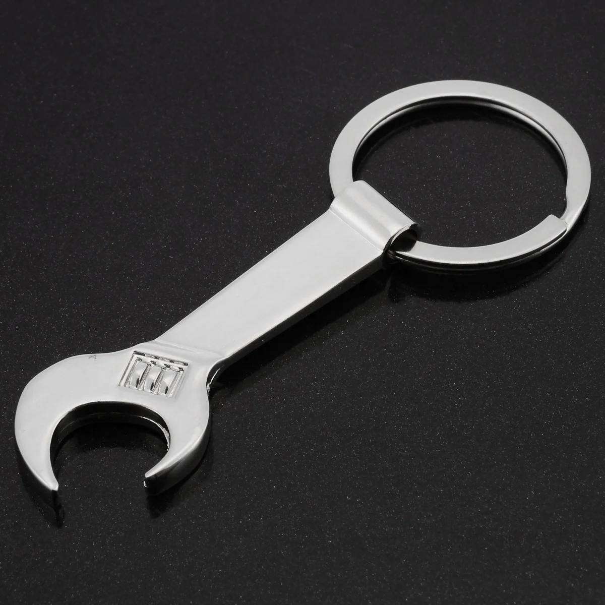 New Car Charm Wrench Bottle Opener Keyring Keychain Metal Key Chain Ring Keyfob Unique Creative Gift