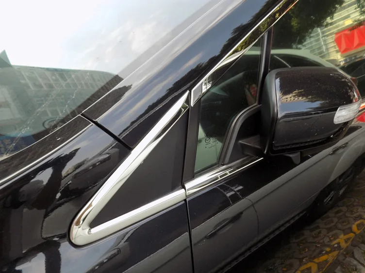 Lsrtw2017 304 нержавеющая сталь окна автомобиля планки для Мазда mpv Субару Outback mazda8 2006 2007 2008 2009 2010 2011 2012 2013