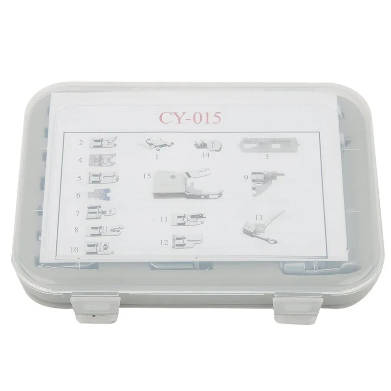 # Cy 015 набор прижимных лапок для швейной машины 5BB5089|set foot|sewing kitfoot presser |