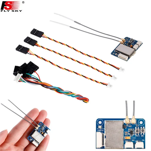 1 шт. оригинальный Flysky FS X6B 2 4G PPM i BUS с помощью которого можно 6CH приемник для