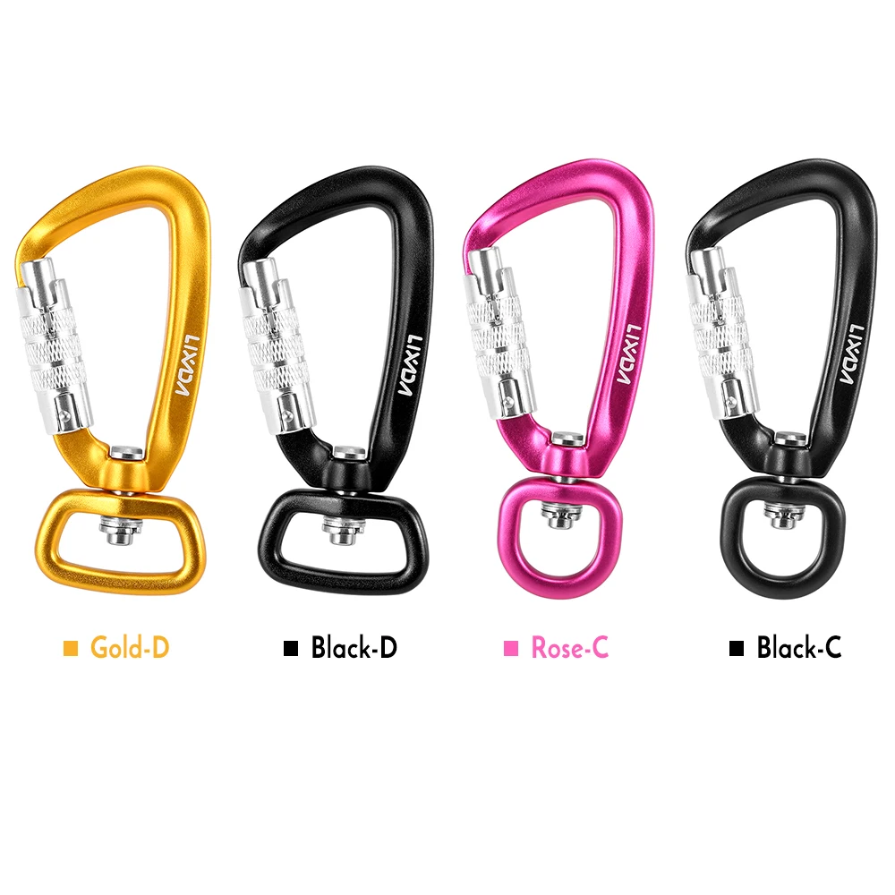 Dropship Heavy Duty 30KN Auto Locking Climbing Carabiner Clips