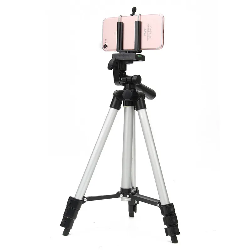 36 100 cm Universal Adjustable Tripod Stand Mount Holder Clip Set For Cell Phone Camera New