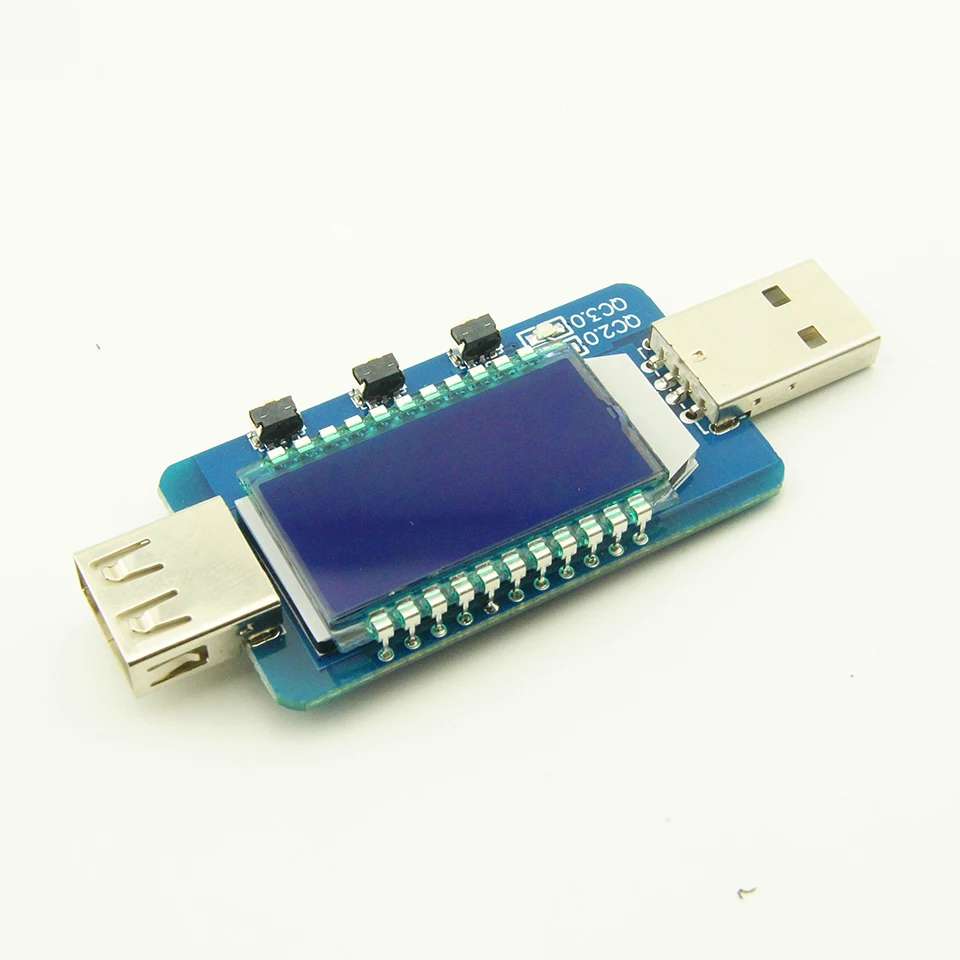 QC2.0 QC3.0 USB lcd электронная афера, детектор