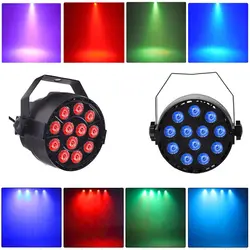 AC90-240V 18 Вт 12*3 в 1 RGB светодио дный этапе номинальной света осветительное оборудование DMX512/звуковая активация/автоматический -бежать домой