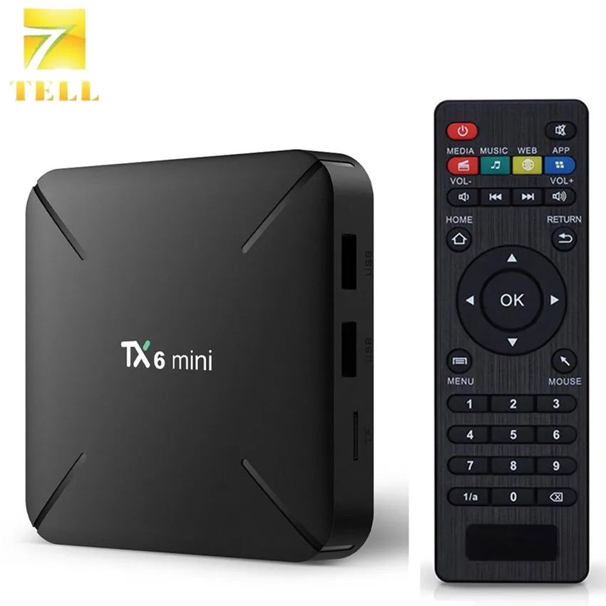 ТВ приставка TX6 Mini 4K Android 9 0 2 Гб 16 Allwinner H6 четырехъядерный USB3.0 4G Wifi Google Player PK TX3
