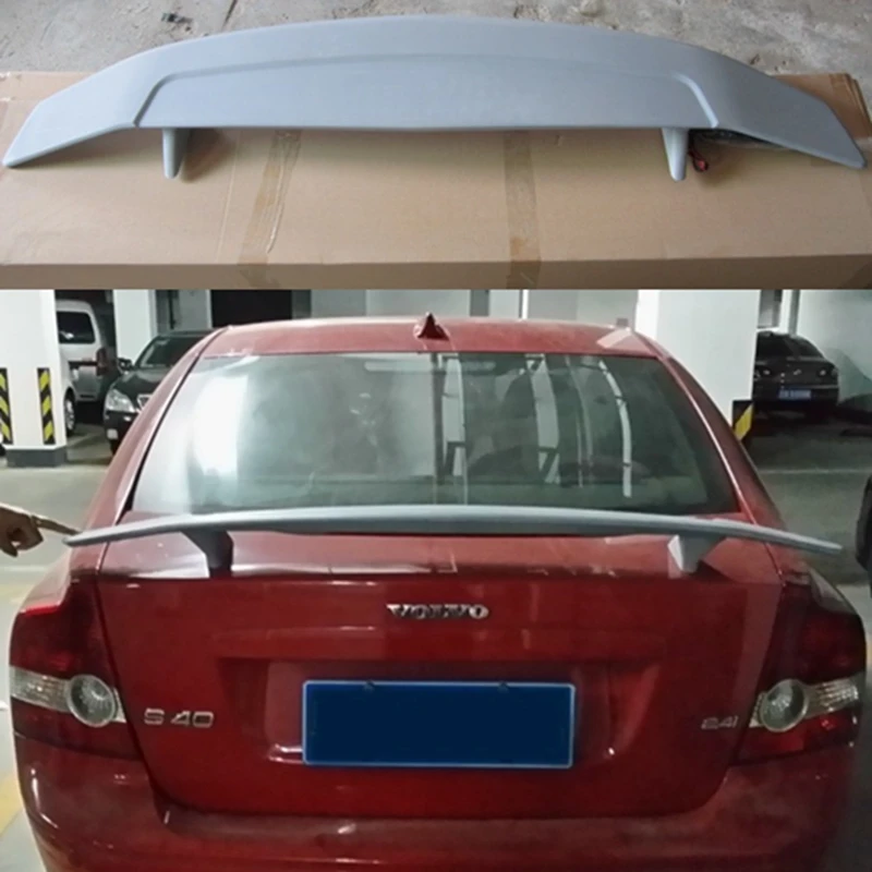 Спойлер для Volvo S40 задний спойлер из АБС пластика 2004 2010|Спойлеры и крылья| |